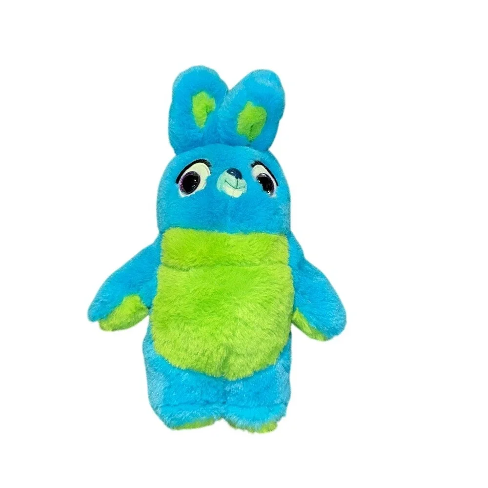 Disney Toy Story 4 Bunny Plush Talking Squeeze Toy Blue Green Movie Phrases‎
